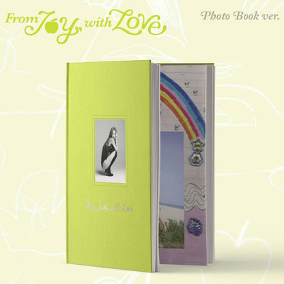 (PRE-ORDER) JOY - 1ST MINI ALBUM [FROM JOY, WITH LOVE] (PHOTO BOOK VER.) - LightUpK