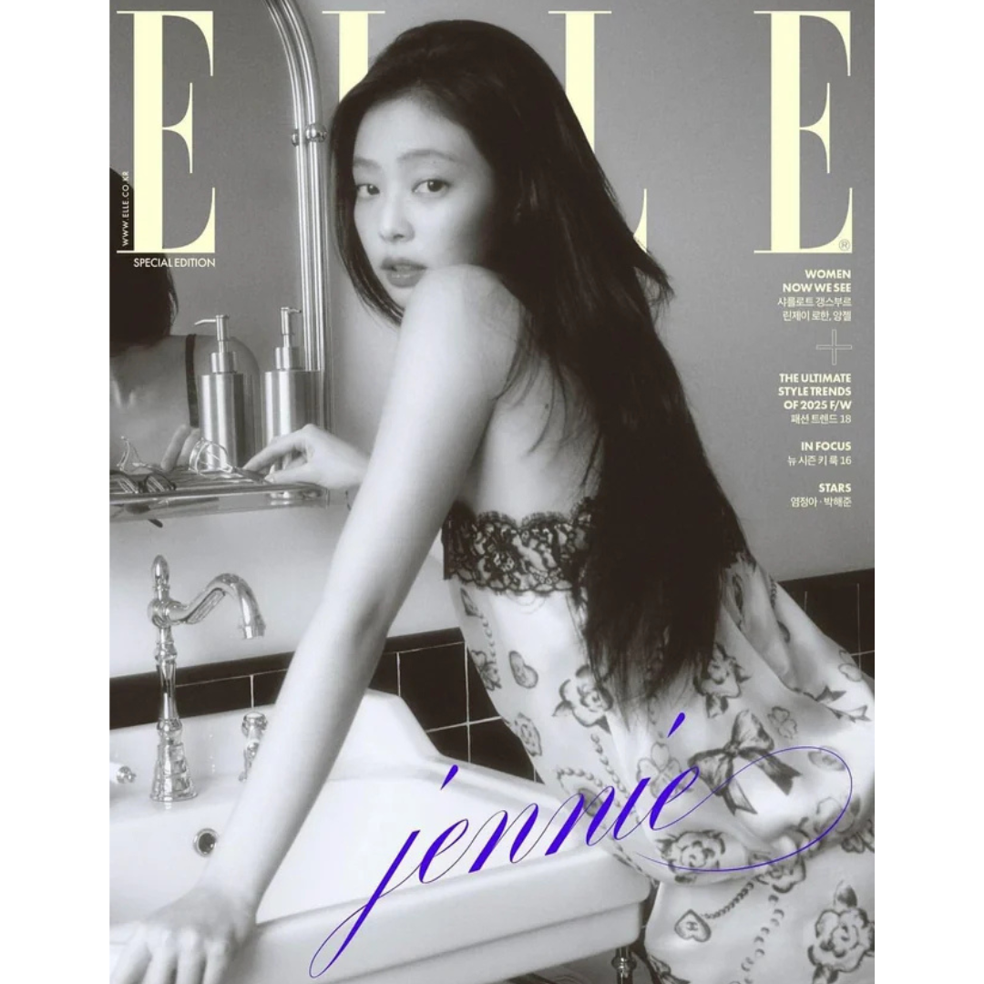 (PRE-ORDER) ELLE SPECIAL 2025. 8 (COVER : JENNIE) (6 VERSIONS) - LightUpK