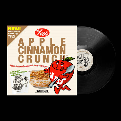 YVES - APPLE CINNAMON CRUNCH [12-INCH BLACK VINYL] - LightUpK
