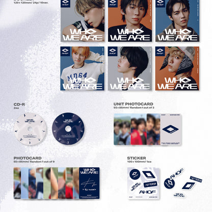 AHOF - 1ST MINI ALBUM [WHO WE ARE] (JEWEL VER.) (10 VERSIONS) - LightUpK