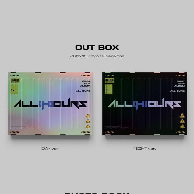 ALL(H)OURS - FIRST MINI ALBUM [ALL OURS] (2 VERSIONS)