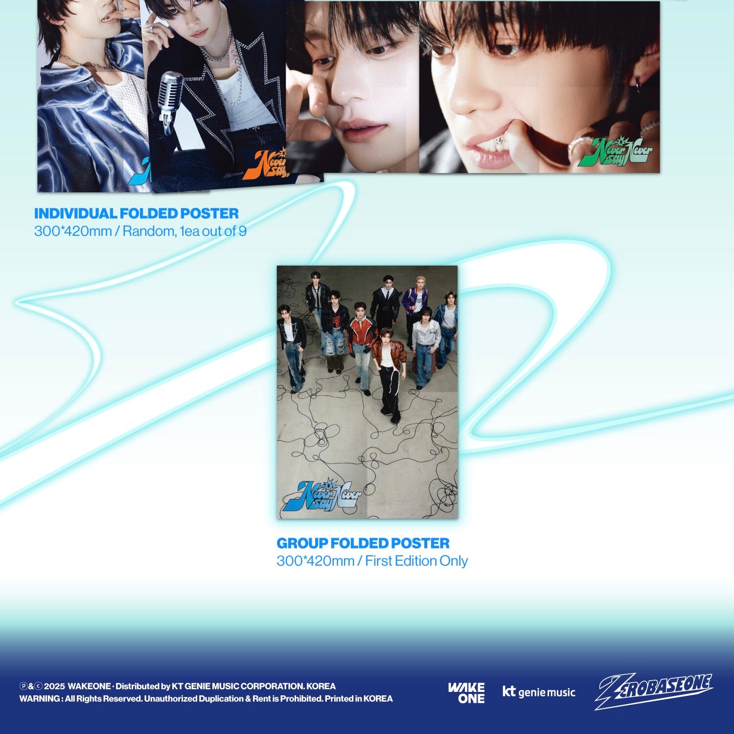 (PRE-ORDER) ZEROBASEONE - THE 1ST FULL ALBUM [NEVER SAY NEVER] PHOTOBOOK VER. (2 VERSIONS) RANDOM - LightUpK