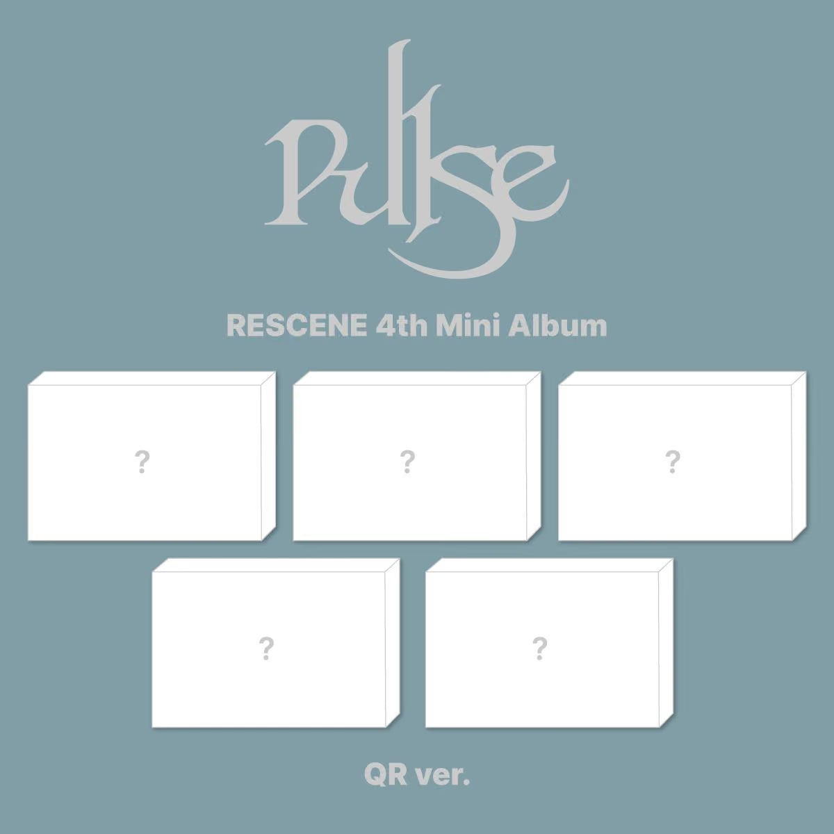 (PRE-ORDER) RESCENE - 4TH MINI ALBUM [PULSE] (QR VER.) (5 VERSIONS) RANDOM