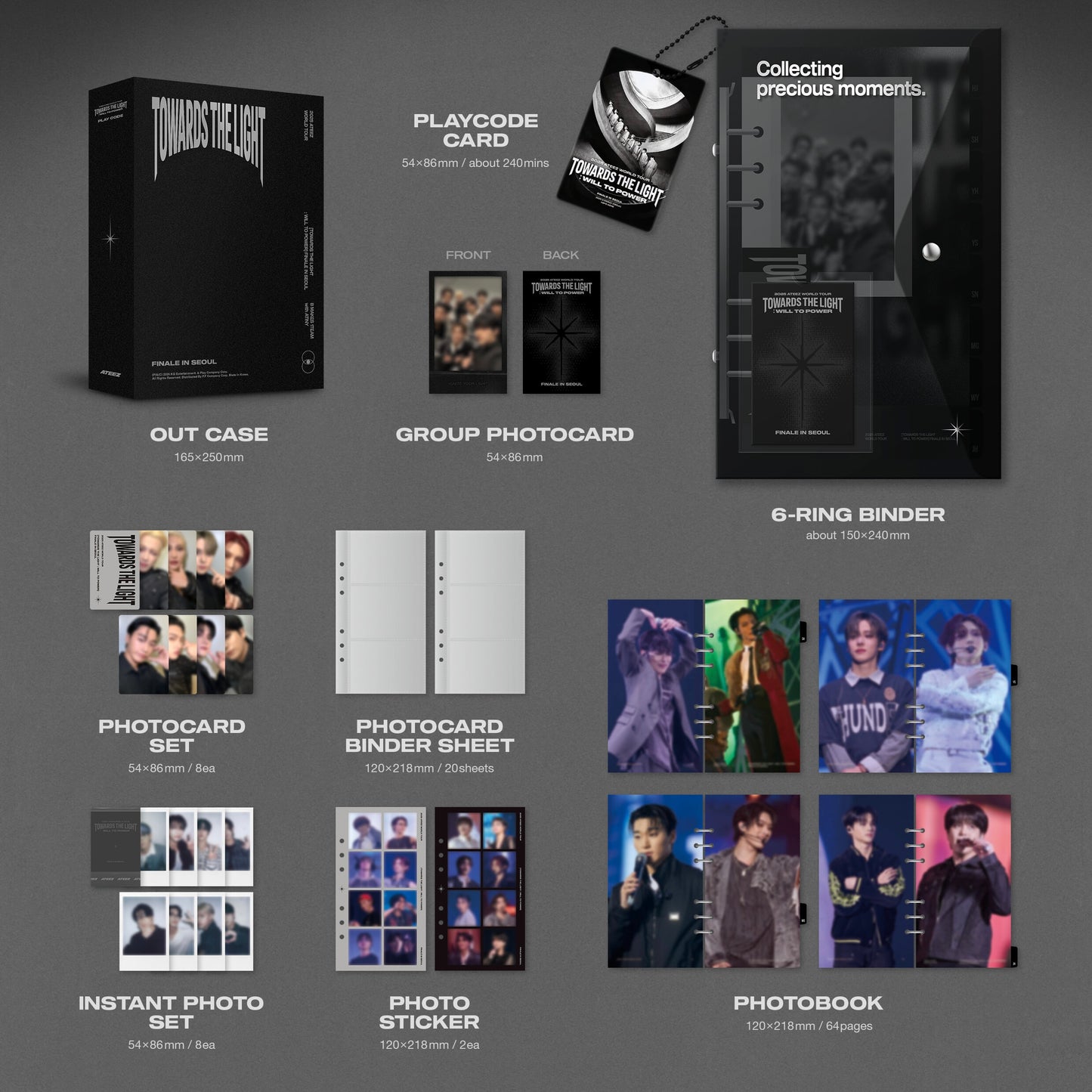 (PRE-ORDER) ATEEZ - 2025 ATEEZ WORLD TOUR [TOWARDS THE LIGHT : WILL TO POWER] FINALE IN SEOUL