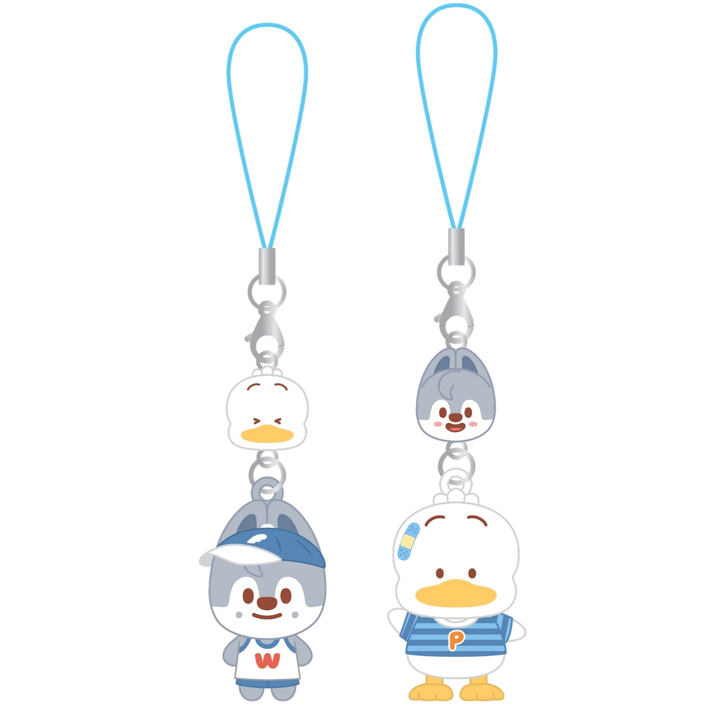 (PRE-ORDER) STRAY KIDS - MINI FIGURE COUPLE KEYRING - SKZOO X SANRIO CHARACTERS (8 VERSIONS)