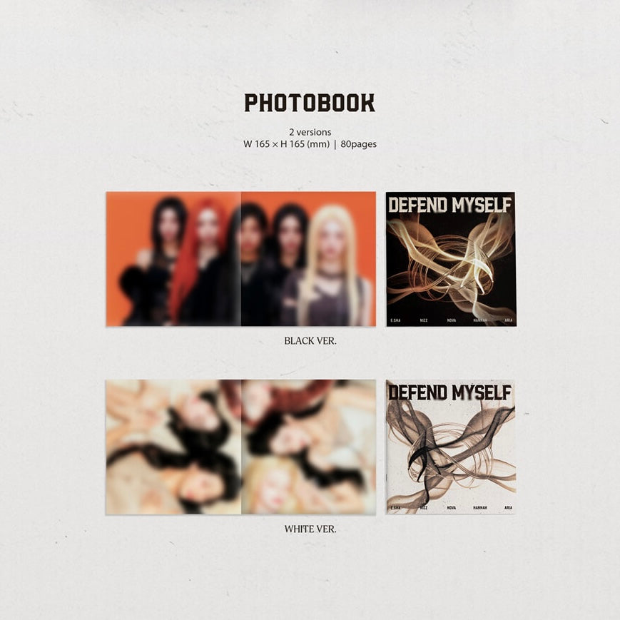 (PRE-ORDER) X:IN - 3RD MINI ALBUM [DEFEND MYSELF] [PHOTOBOOK PLATFORM VER.] (2 VERSIONS) RANDOM - LightUpK