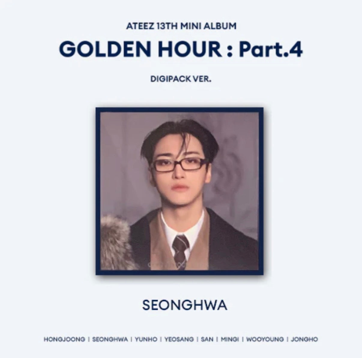 未開封 ATEEZ GOLDENHOUR Part4 デジパック 8形態　x7_ Ateez - GOLDEN HOUR : Part.4 (Digipack) (Walmart Exclusive