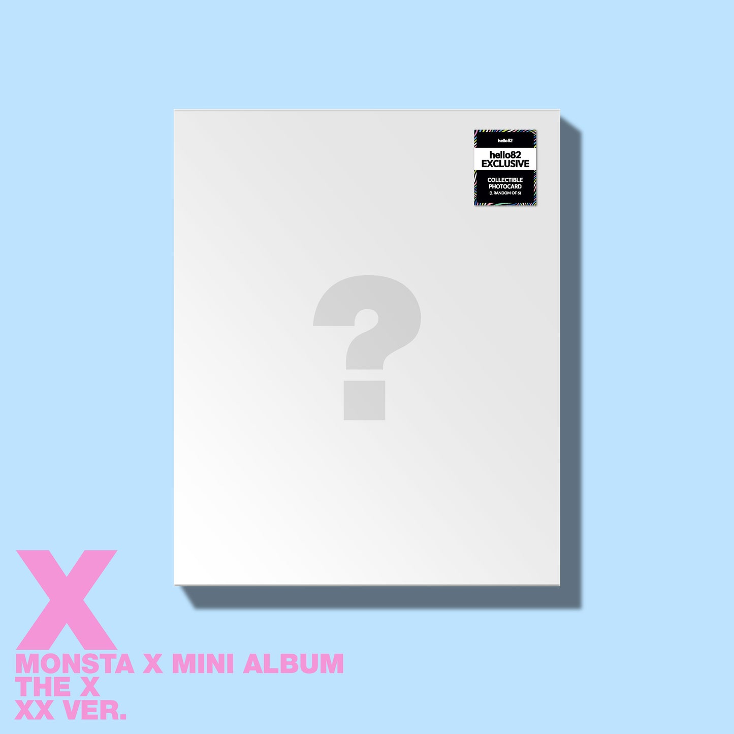(PRE-ORDER) [HELLO82] [HELLO82 EXCLUSIVE] MONSTA X - THE X (4 VERSIONS) - LightUpK