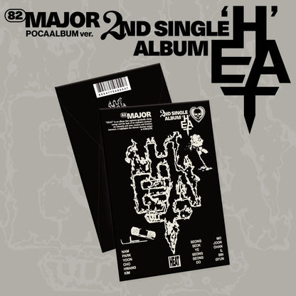 (PRE-ORDER) 82MAJOR - 2ND SINGLE ALBUM [HEAT] (POCA VER.)