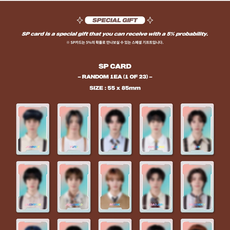 (PRE-ORDER) NCT ZONE COUPON CARD [GENTLE MAN VER.] - LightUpK