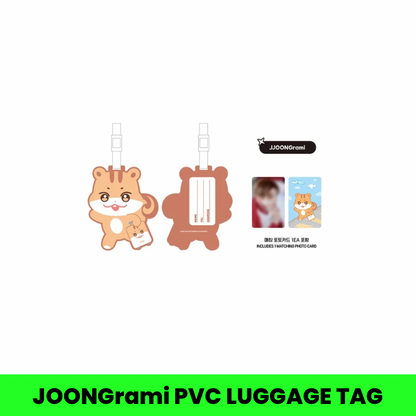 (PRÉCOMMANDE) ATEEZ - ANITEEZ IN THE CALLING - ÉTIQUETTE DE BAGAGE PVC (8 VERSIONS)