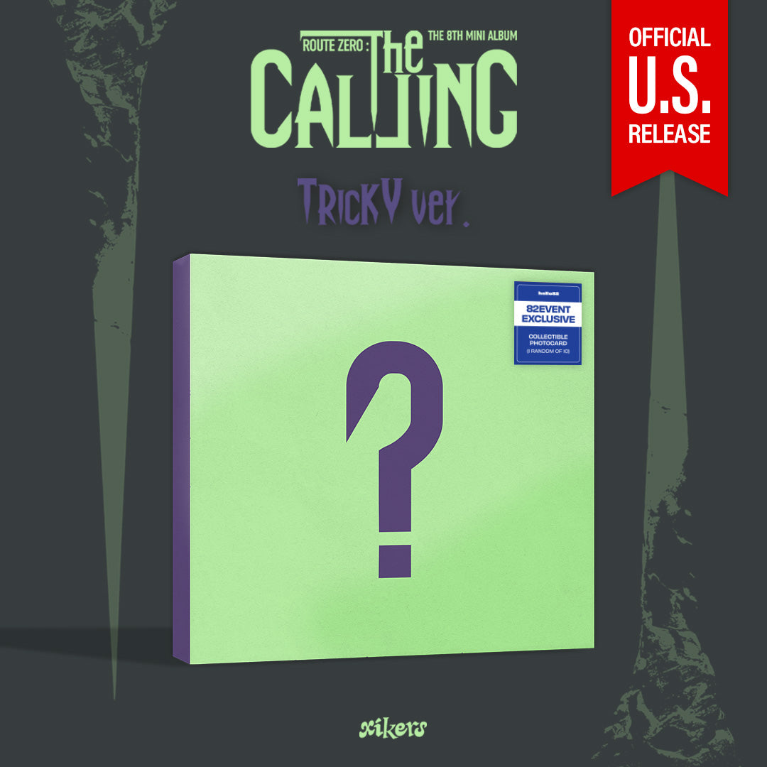 (PRE-ORDER) [hello82] [82EVENT EXCLUSIVE] XIKERS - 8TH MINI ALBUM [ROUTE ZERO : THE CALLING] (2 VERSIONS)