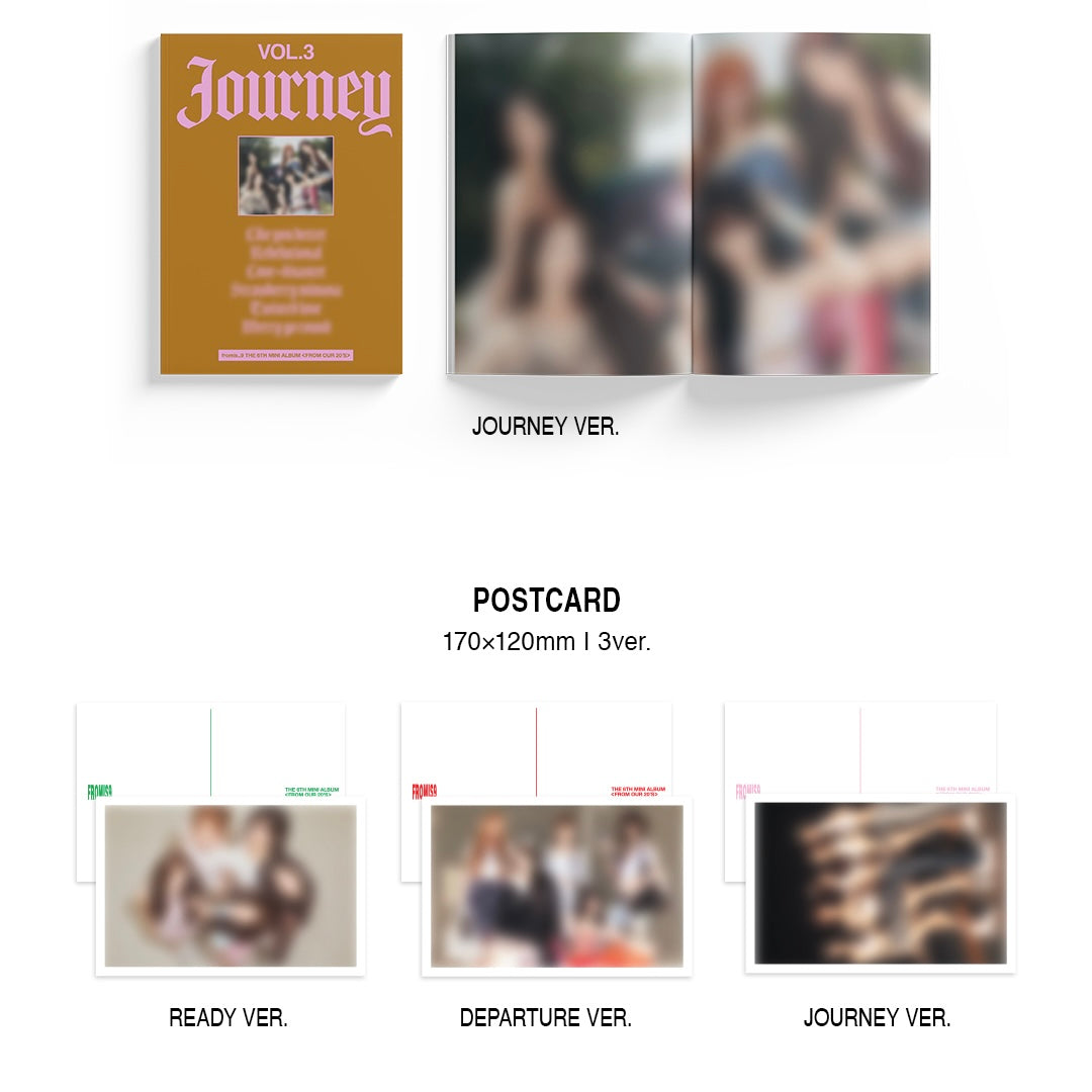 FROMIS_9 - 6TH MINI ALBUM [FROM OUR 20'S] (3 VERSIONS) - LightUpK