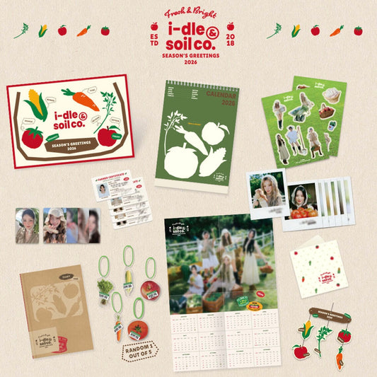 (PRE-ORDER) I-DLE - 2026 SEASON'S GREETING [I-DLE & SOIL CO.]