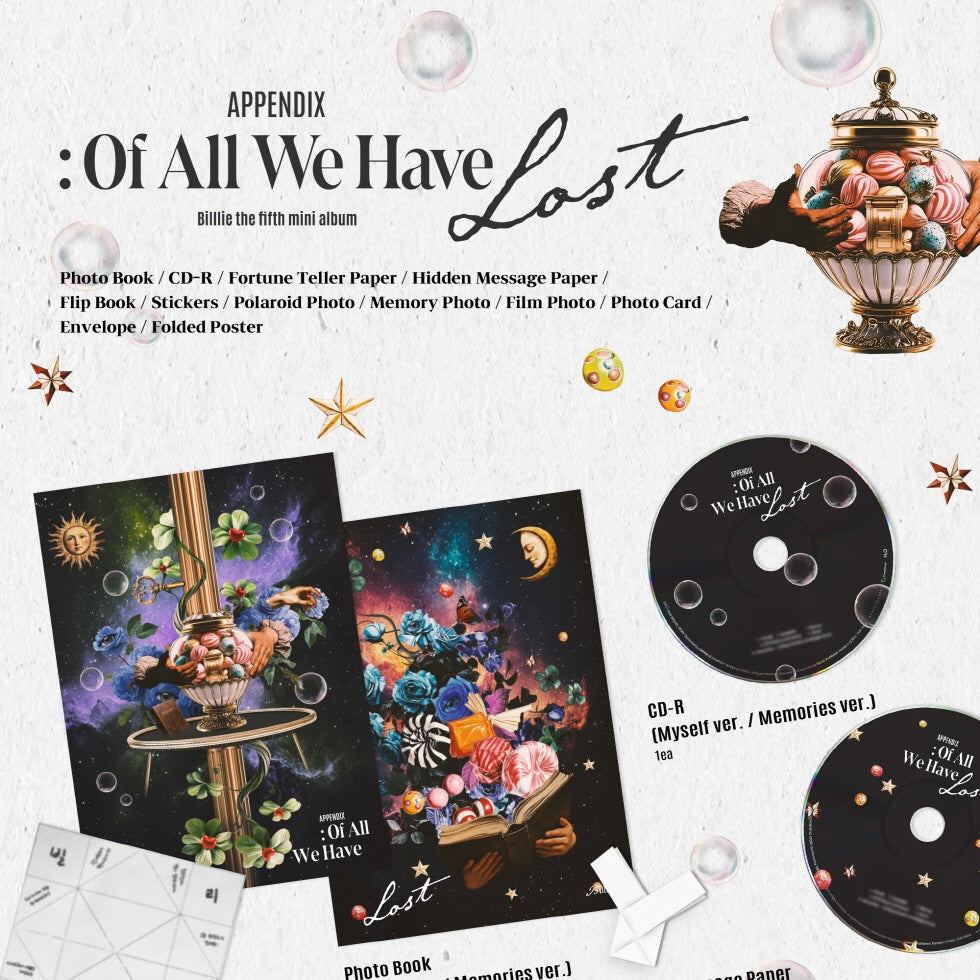 BILLLIE - 5TH MINI ALBUM [OF ALL HAVE LOST] (2 VERSIONS) - LightUpK