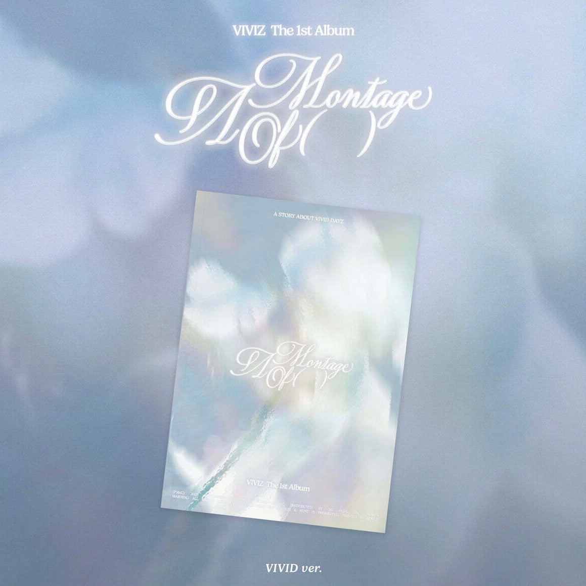 VIVIZ - THE 1ST ALBUM [A MONTAGE OF ( )] (2 VERSIONS) - LightUpK