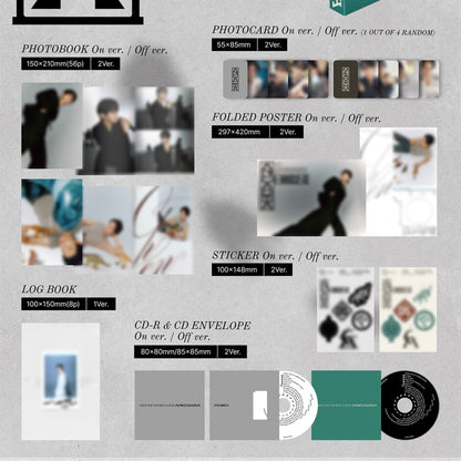 (PRE-ORDER) CHEN - THE 5TH MINI ALBUM [ARCADIA] (2 VERSIONS) RANDOM - LightUpK