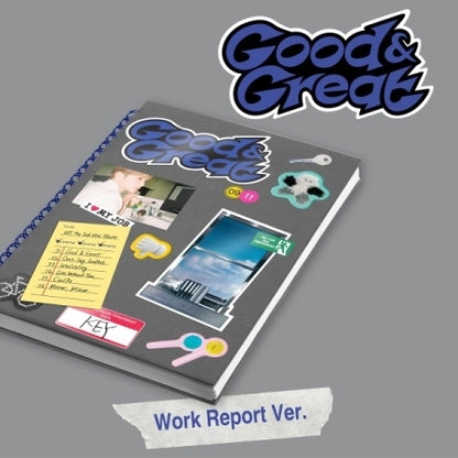 KEY - GOOD & GREAT [2ND MINI ALBUM] (WORK REPORT VER.)