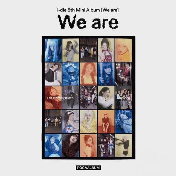 I-DLE - 8TH MINI ALBUM [WE ARE] POCAALBUM (PHOTOBOOK VER.) - LightUpK