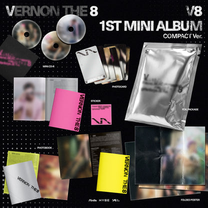 (PRE-ORDER) THE 8, VERNON - V8 1st Mini Album 'V8' (COMPACT VER.)