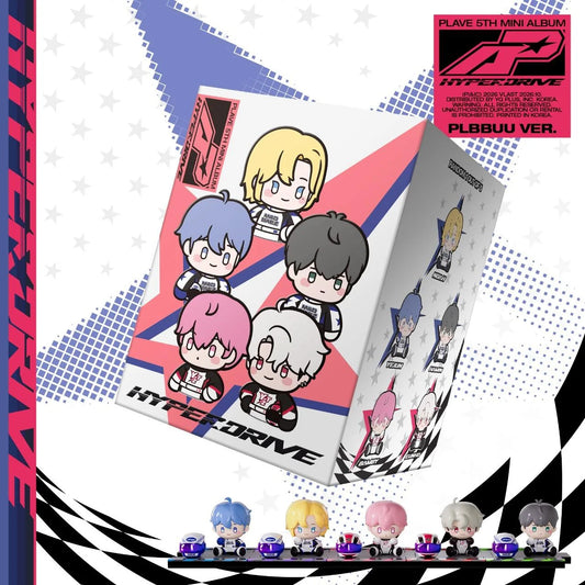 (PRE-ORDER) PLAVE - 5TH MINI ALBUM [HYPERDRIVE] (PLBBUU VER.) - LightUpK