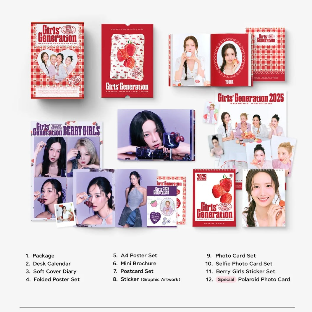 (PRE-ORDER) GIRLS’ GENERATION - SEASON’S GREETINGS 2025