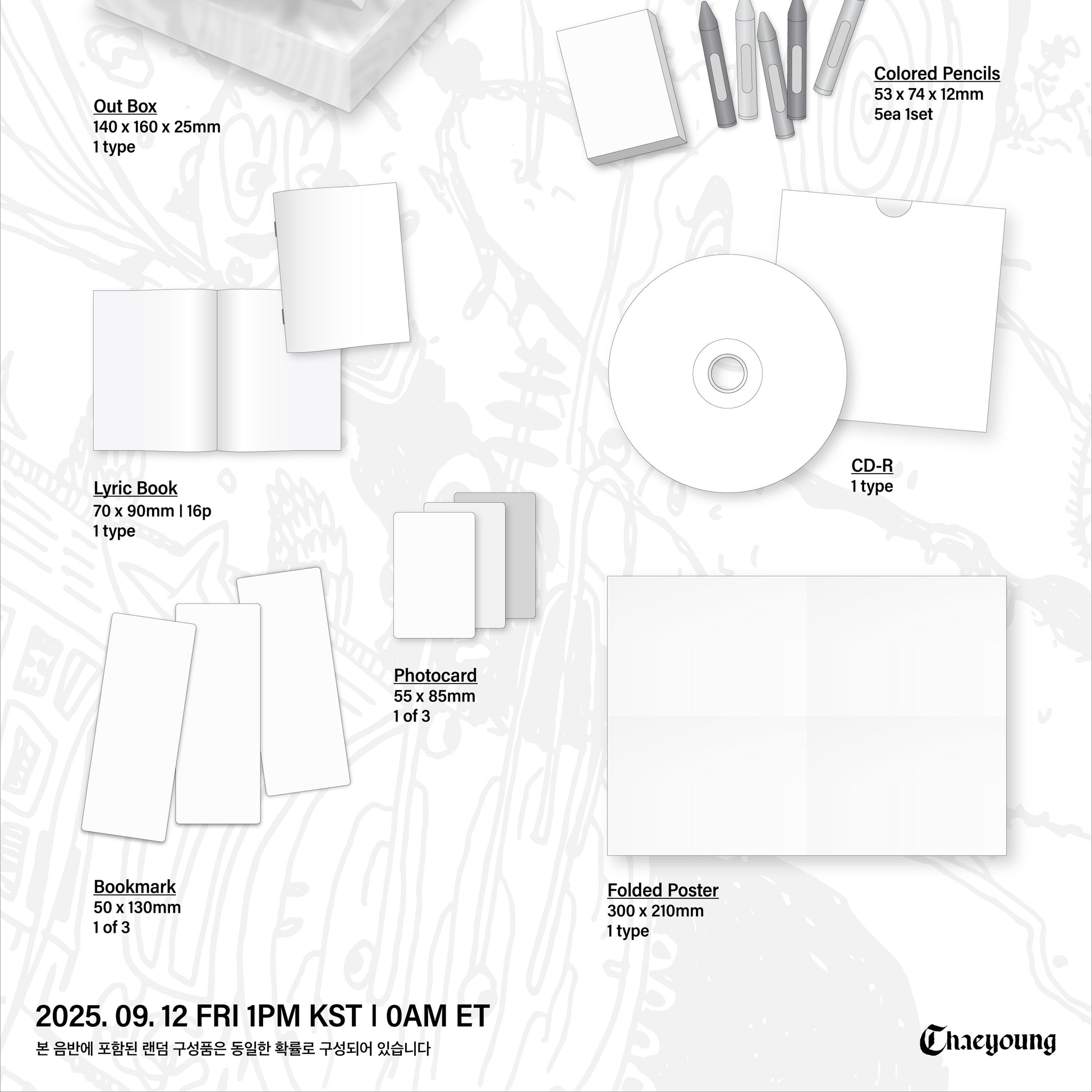 (PRE-ORDER) CHAEYOUNG - LIL FANTASY VOL.1 (CANVAS VER.) - LightUpK