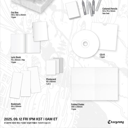 (PRE-ORDER) CHAEYOUNG - LIL FANTASY VOL.1 (CANVAS VER.) - LightUpK