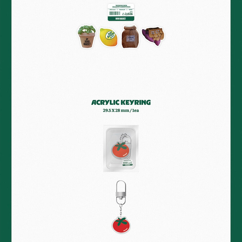 (PRE-ORDER) WONHO - 2026 SEASON'S GREETINGS [HOHO MARKET]