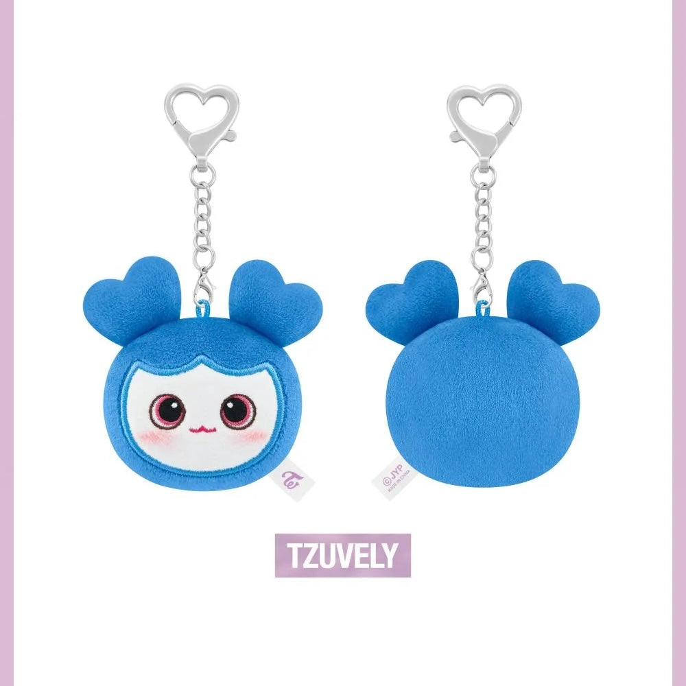 キーホルダー・アクリルキーホルダー TWICE UNIVERSITY DUBU MINI KEYRING TWICE - TWICE WORLD TOUR IN INCHEON MD - LOVELY FACE KEYRING (9