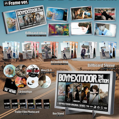 (PRE-ORDER) BOYNEXTDOOR - 5TH EP [THE ACTION] (FRAME VER.) - LightUpK