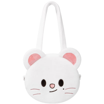 (PRE-ORDER) STRAY KIDS - SKZOO FACE SHOULDER BAG - SKZOO EVERYWHERE ALL AROUND THE WORLD (8 VERSIONS) - LightUpK