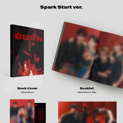 VANNER - 3RD MINI ALBUM [BURN] (3 VERSIONS)