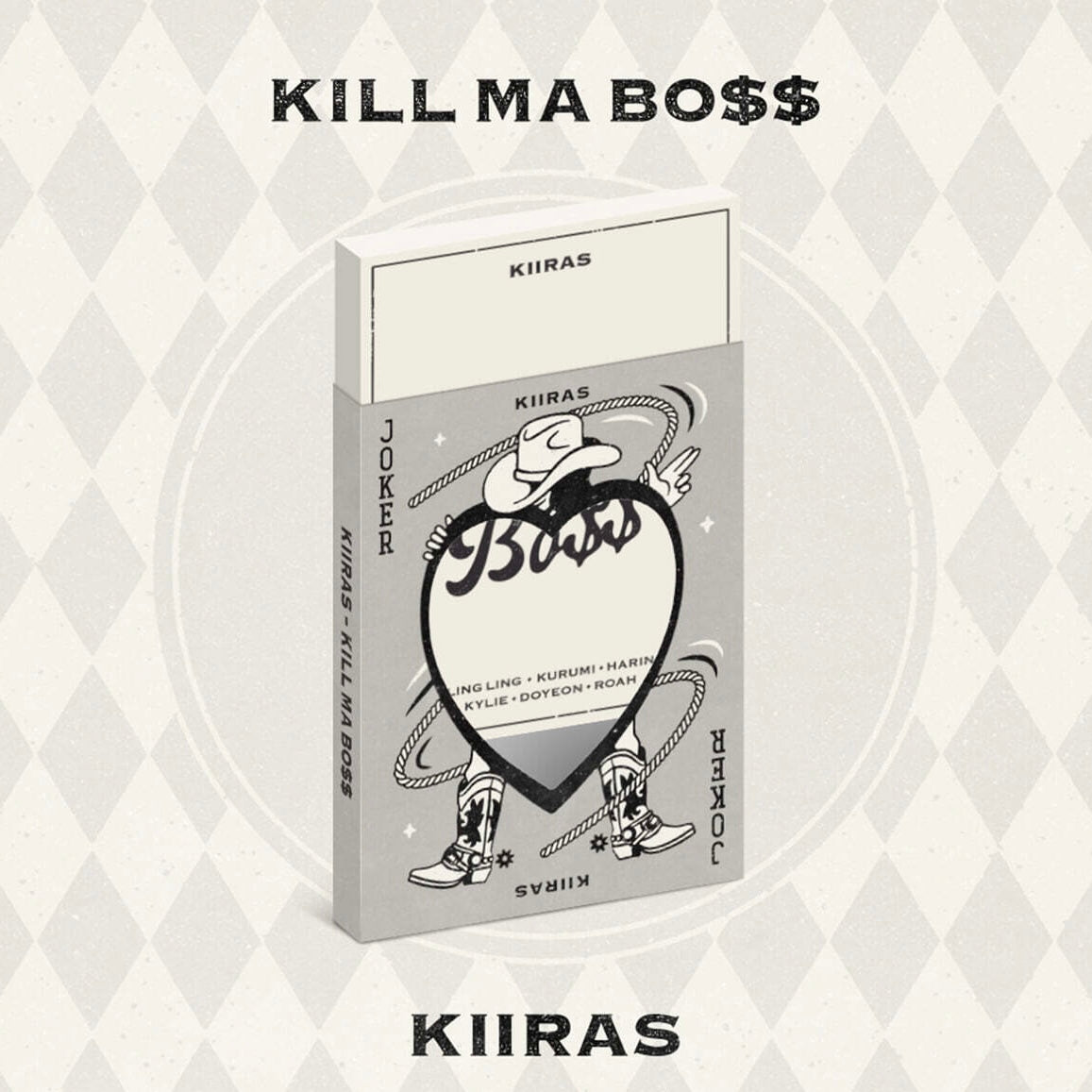 KIIRAS - 1ST MINI ALBUM [KILL MA BO$$] (2 VERSIONS) - LightUpK