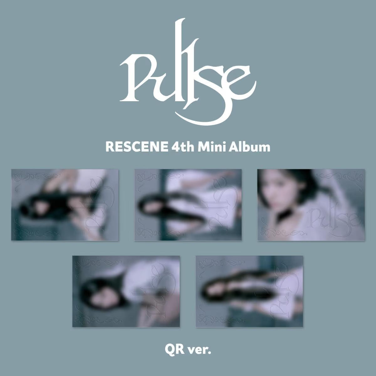 (PRE-ORDER) RESCENE - 4TH MINI ALBUM [PULSE] (QR VER.) (5 VERSIONS) RANDOM - LightUpK