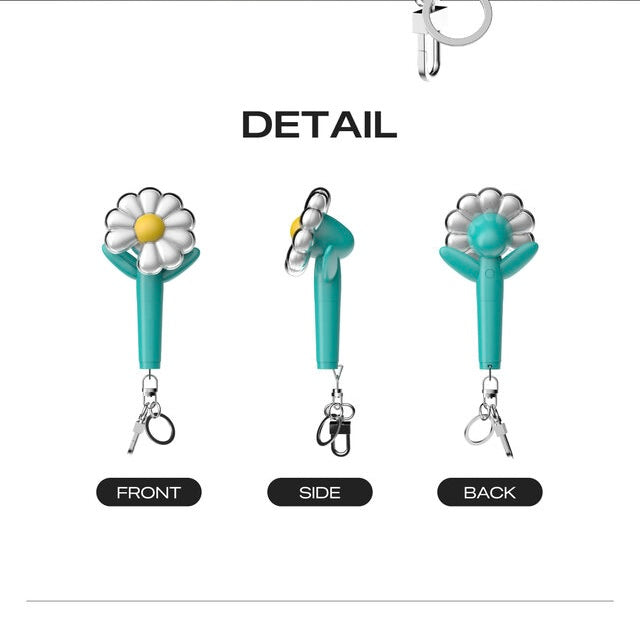 (PRE-ORDER) G-DRAGON - OFFICIAL MINI LIGHT KEYRING (2 VERSIONS) - LightUpK