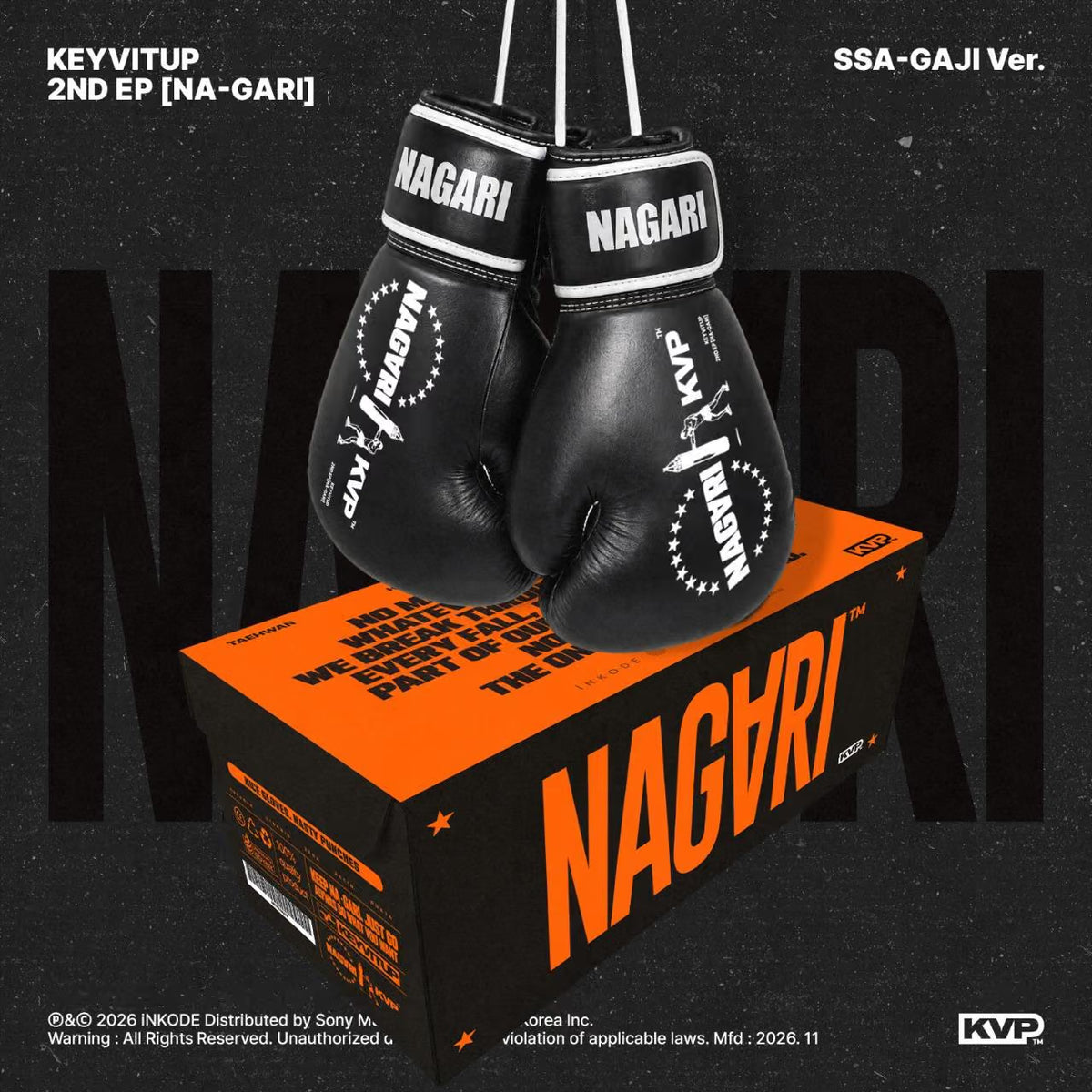 (PRE-ORDER) KEYVITUP - 2ND EP [NA-GARI] ] (SSA-GAJI VER.) - LightUpK