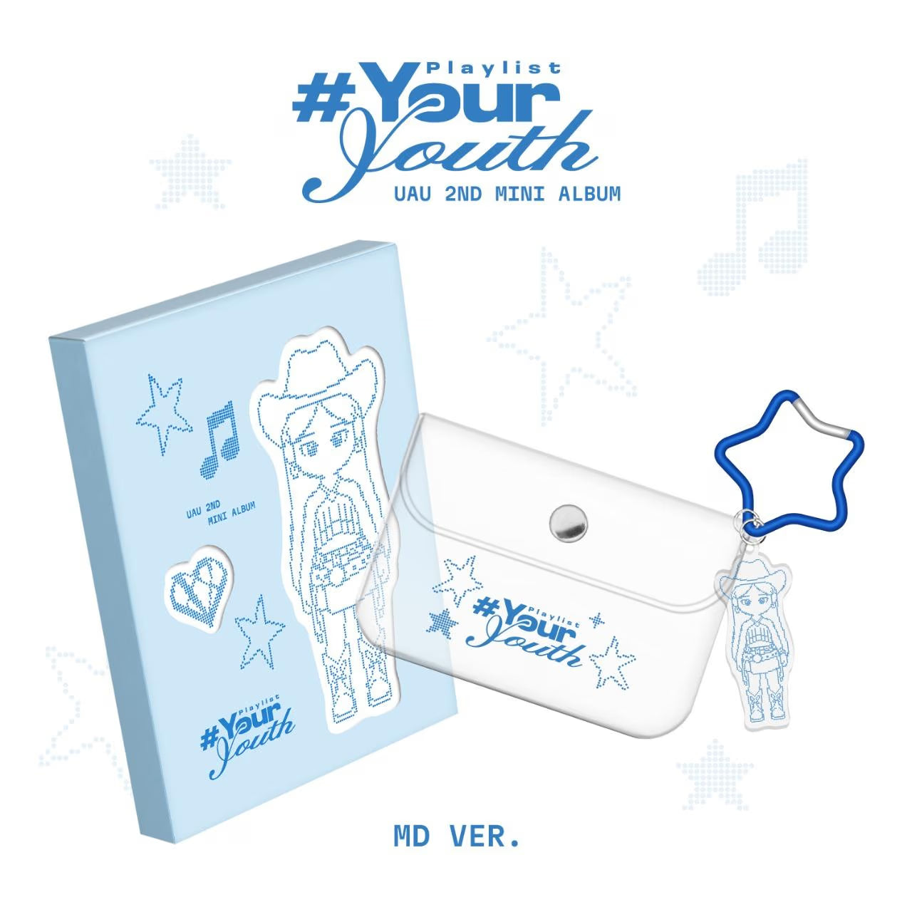 (PRE-ORDER) UAU - 2ND MINI ALBUM PLAYLIST #YOUR YOUTH [MD VER.]