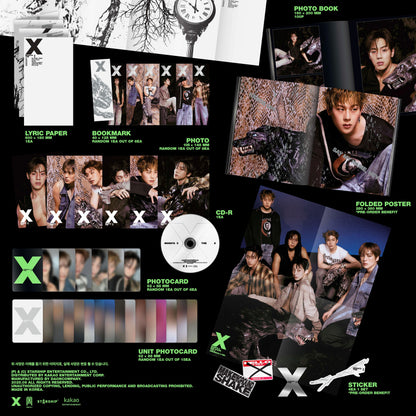 (PRE-ORDER) MONSTA X - THE X (4 VERSIONS) RANDOM - LightUpK