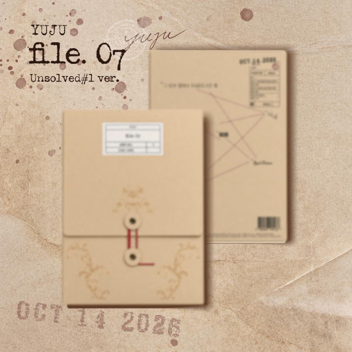 (PRE-ORDER) YUJU - 4TH MINI ALBUM: FILE. 07 (2 VERSIONS)