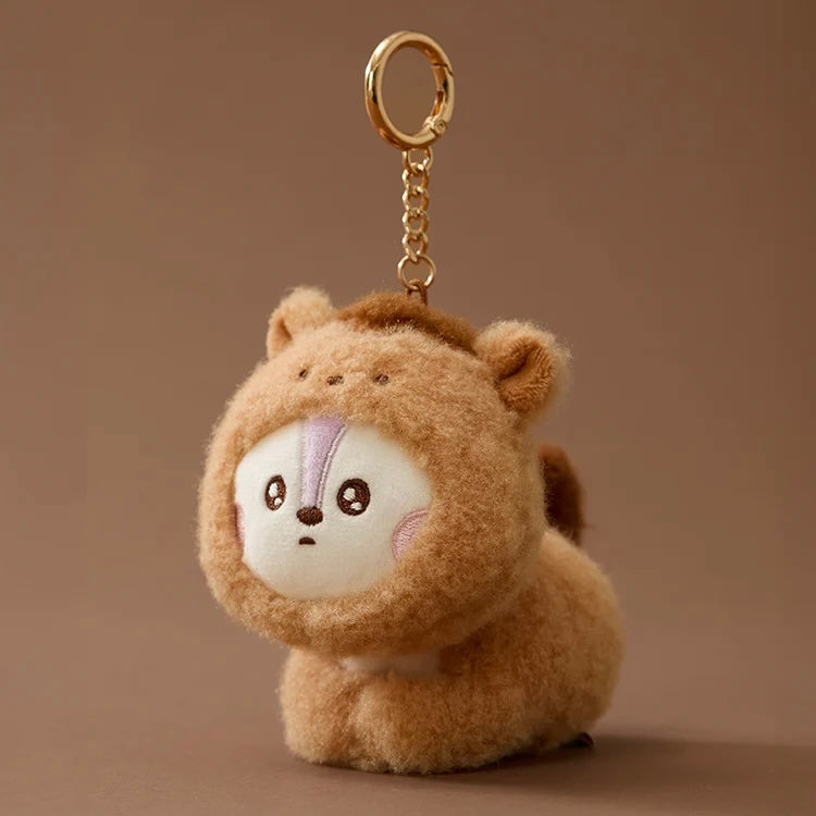 BTS - BT21 BABY MORE FLUFFY DOLL KEYRING - LightUpK