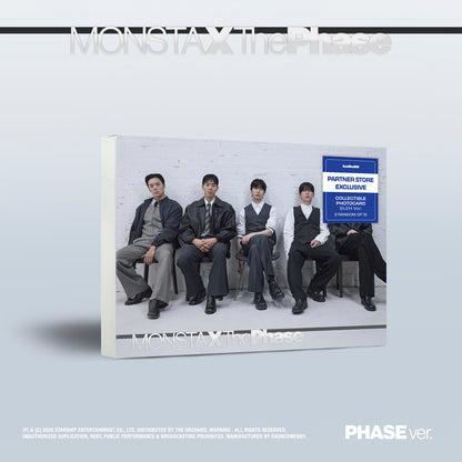 [hello82] [PARTNER STORE EXCLUSIVE] MONSTA X - THE PHASE (4 VERSIONS)
