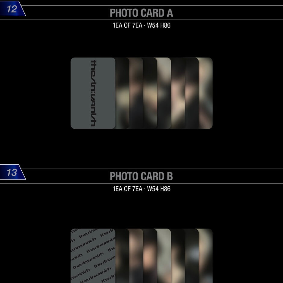 (PRÉCOMMANDE) ENHYPEN - 7E MINI-ALBUM [THE SIN : VANISH] (3 VERSIONS) ALÉATOIRE