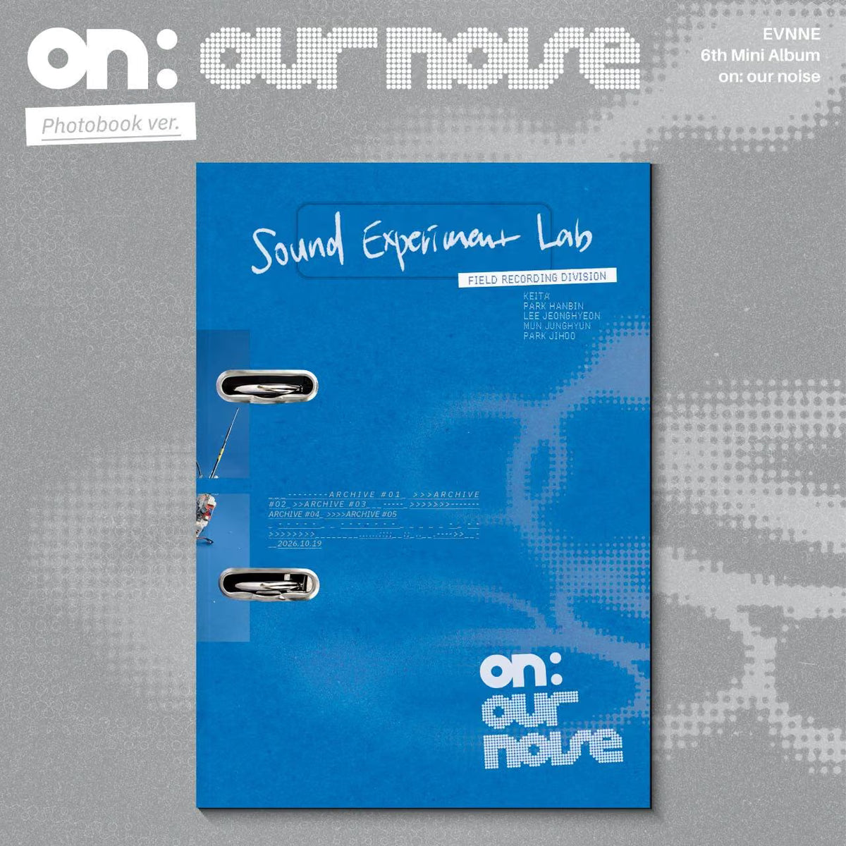 (PRE-ORDER) EVNNE - 6TH MINI ALBUM [ON OUR NOISE] - LightUpK