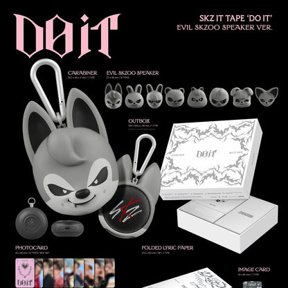 (PRE-ORDER) STRAY KIDS - SKZ IT TAPE [DO IT] EVIL SKZOO SPEAKER VER. (8 VERSIONS)