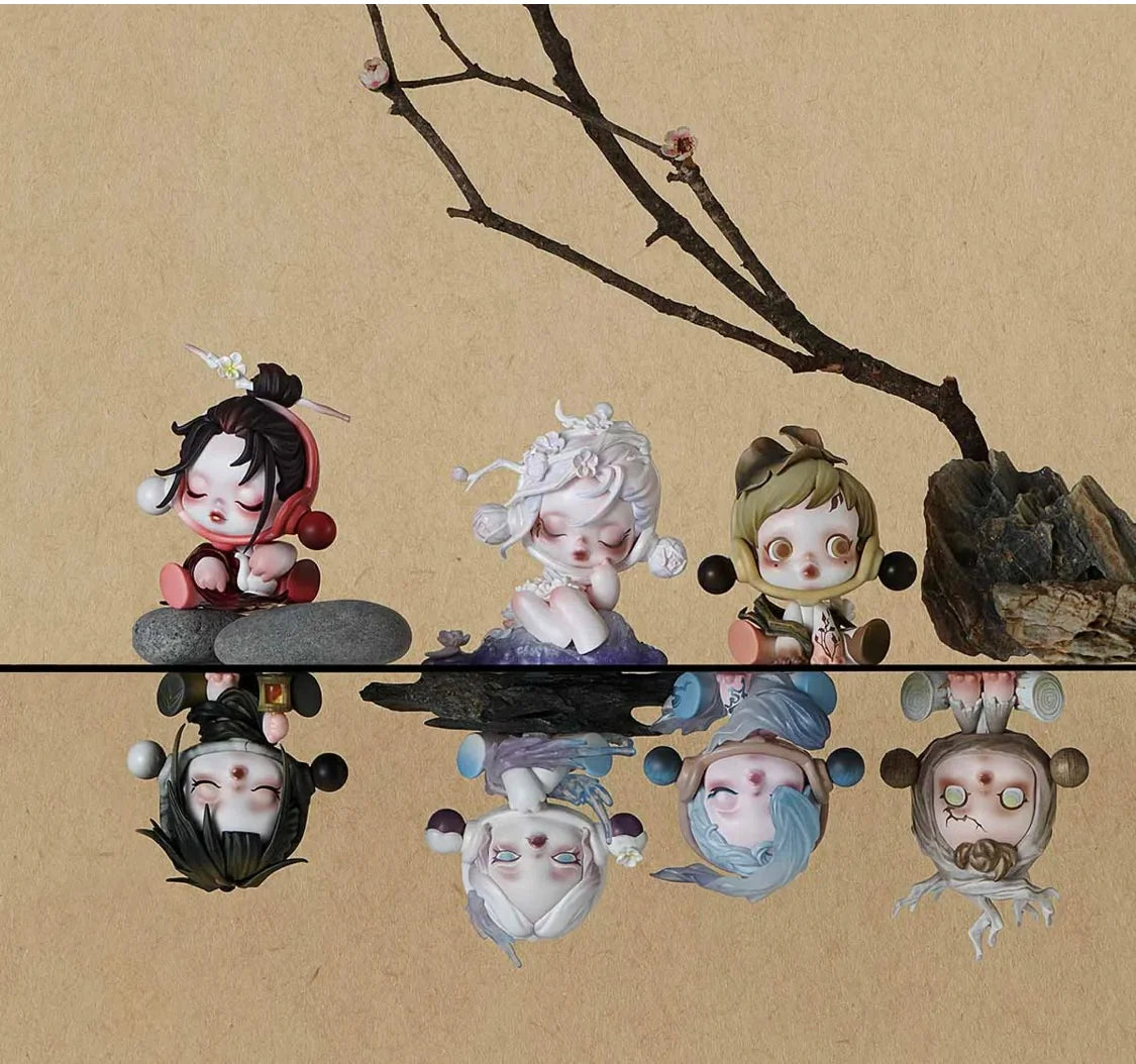 [BLINDBOX] SKULLPANDA THE INK PLUM BLOSSOM SERIES FIGURES - LightUpK