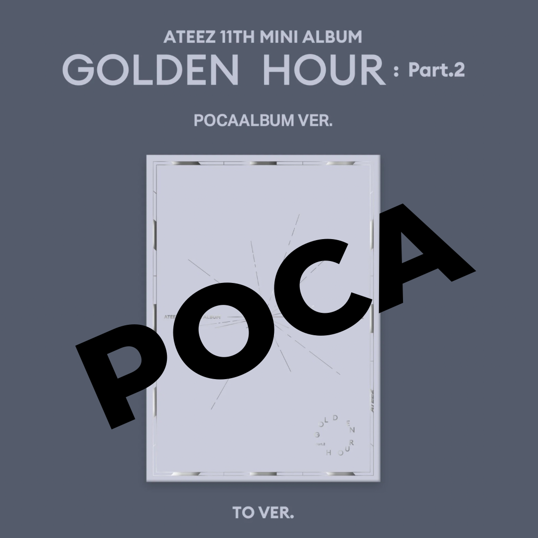 ATEEZ - GOLDEN HOUR : PART 2 (POCA VERSIONS) (3 VERSIONS)