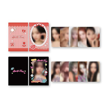 LOOSSEMBLE - 2ND MINI [UNIQUE EN SON GENRE]_OFFICIAL MD_MINI L HOLDER &amp; PHOTOCARD SET (2 VERSIONS)