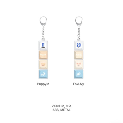(PRE-ORDER) STRAY KIDS - SKZOO KEYCAP KEYRING - KARMA POP-UP MERCH (8 VERSIONS) - LightUpK
