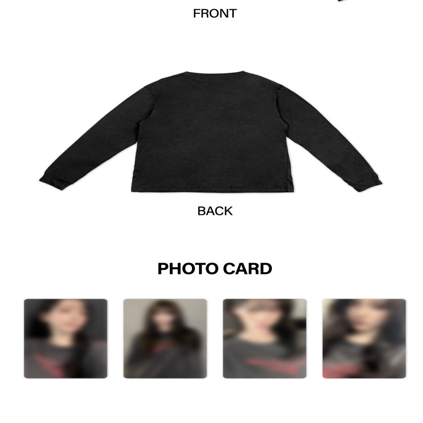 AESPA - 2025 AESPA WEEK [RICH MAN] T-SHIRT LONG VER. (4 VERSIONS)